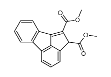 dimethyl 2H-cyclopenteno[1,2,3-l,m]fluorene-1,2-dicarboxylate Structure