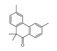 3,6,10,10-tetramethylphenanthren-9-one Structure