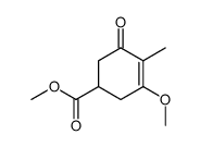 methyl 3-methoxy-4-methyl-5-oxocyclohex-3-enecarboxylate Structure