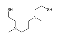 2-[methyl-[3-[methyl(2-sulfanylethyl)amino]propyl]amino]ethanethiol Structure