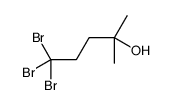 5,5,5-tribromo-2-methylpentan-2-ol Structure