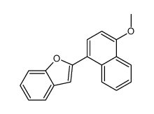 2-(4-methoxynaphthalen-1-yl)-1-benzofuran Structure