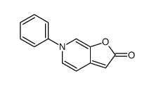 6-phenylfuro[2,3-c]pyridin-2-one结构式