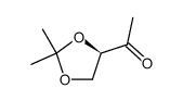 (R)-2,2-dimethyl-1,3-dioxolan-4-yl methyl ketone结构式