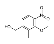 Benzenemethanol, 3-methoxy-2-methyl-4-nitro- (9CI) structure