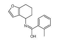 Benzamide, 2-methyl-N-(4,5,6,7-tetrahydro-4-benzofuranyl)- (9CI)结构式