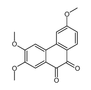 2,3,6-trimethoxyphenanthrene-9,10-dione结构式