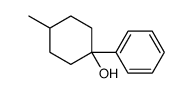 4-Methyl-1-phenylcyclohexanol Structure