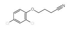 Butanenitrile,4-(2,4-dichlorophenoxy)- structure