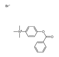 (4-benzoyloxyphenyl)-trimethylazanium,bromide结构式