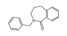 2-benzyl-2,3,4,5-tetrahydro-1H-2-benzazepin-1-one Structure
