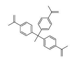 1-[1,1-bis(4-prop-1-en-2-ylphenyl)ethyl]-4-prop-1-en-2-ylbenzene Structure