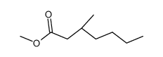 (+/-)-methyl 3-methylheptanoate结构式