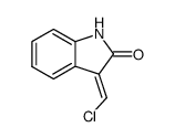 (E)-3-chloromethylene-indolin-2-one结构式