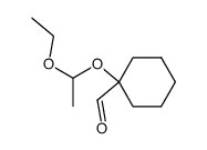 1-[1-Ethoxy-ethoxy]-cyclohexan-carbaldehyd结构式