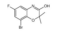 8-BROMO-6-FLUORO-2,2-DIMETHYL-2H-BENZO[B][1,4]OXAZIN-3(4H)-ONE picture