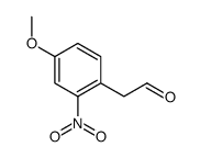 4-METHOXY-2-NITROPHENYL ACETALDEHYDE structure