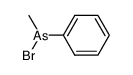 bromo(methyl)phenylarsine结构式