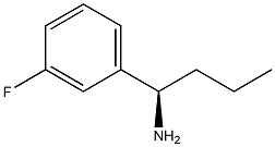 (1R)-1-(3-FLUOROPHENYL)BUTYLAMINE Structure