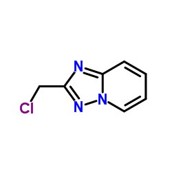 2-(Chloromethyl)[1,2,4]triazolo[1,5-a]pyridine结构式