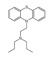 N-(2-(10H-phenothiazin-10-yl)ethyl)-N-propylpropan-1-amine Structure