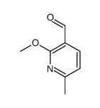 3-Pyridinecarboxaldehyde, 2-methoxy-6-methyl- (9CI) picture