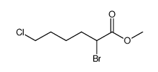 2-Brom-6-chlorhexansaeure-methylester结构式