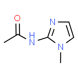 N-(1-Methyl-1H-imidazol-2-yl)acetamide结构式