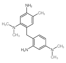 4-[(2-amino-4-dimethylamino-phenyl)methyl]-N,N,6-trimethyl-benzene-1,3-diamine picture