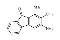 9H-Fluoren-9-one,1,3-diamino-2-methyl- structure