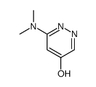4-Pyridazinol,6-(dimethylamino)-(9CI)结构式