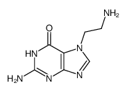 7-(2-aminoethyl)guanine结构式