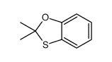 2,2-dimethyl-1,3-benzoxathiole结构式