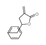 2(3H)-Furanone,dihydro-3-methylene-5-(phenylmethyl)- structure