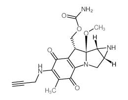 N(6)-2-Propynylmitomycin C structure