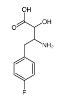 3-amino-4-(4-fluorophenyl)-2-hydroxybutanoic acid结构式