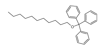 ((undecyloxy)methanetriyl)tribenzene Structure