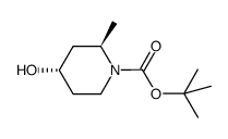 4-hydroxy-2-methylpiperidine-1-carboxylic acid tert-butyl ester picture