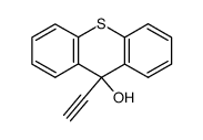 9-hydroxy-9-ethynyl-9H-thioxanthene Structure