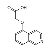 5-异喹啉氧基乙酸结构式