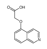 (isoquinolin-5-yloxy)-acetic acid Structure