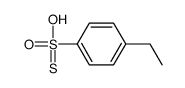 Benzenesulfonothioic acid, 4-ethyl- (9CI) structure