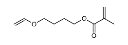 4-(Vinyloxy)butyl methacrylate Structure