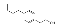 4-正丁基苯乙醇结构式