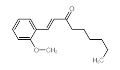 1-(2-methoxyphenyl)non-1-en-3-one Structure