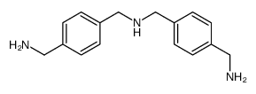 N-[[4-(aminomethyl)phenyl]methyl]-p-xylene-alpha-alpha'-diamine结构式