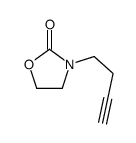 3-but-3-ynyl-1,3-oxazolidin-2-one结构式
