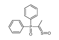 [phenyl(1-sulfinylethyl)phosphoryl]benzene Structure