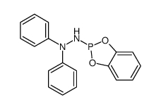 2-(1,3,2-benzodioxaphosphol-2-yl)-1,1-diphenylhydrazine Structure