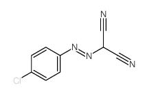 4-Chlor-phenyl-azo-malonitril [German]结构式